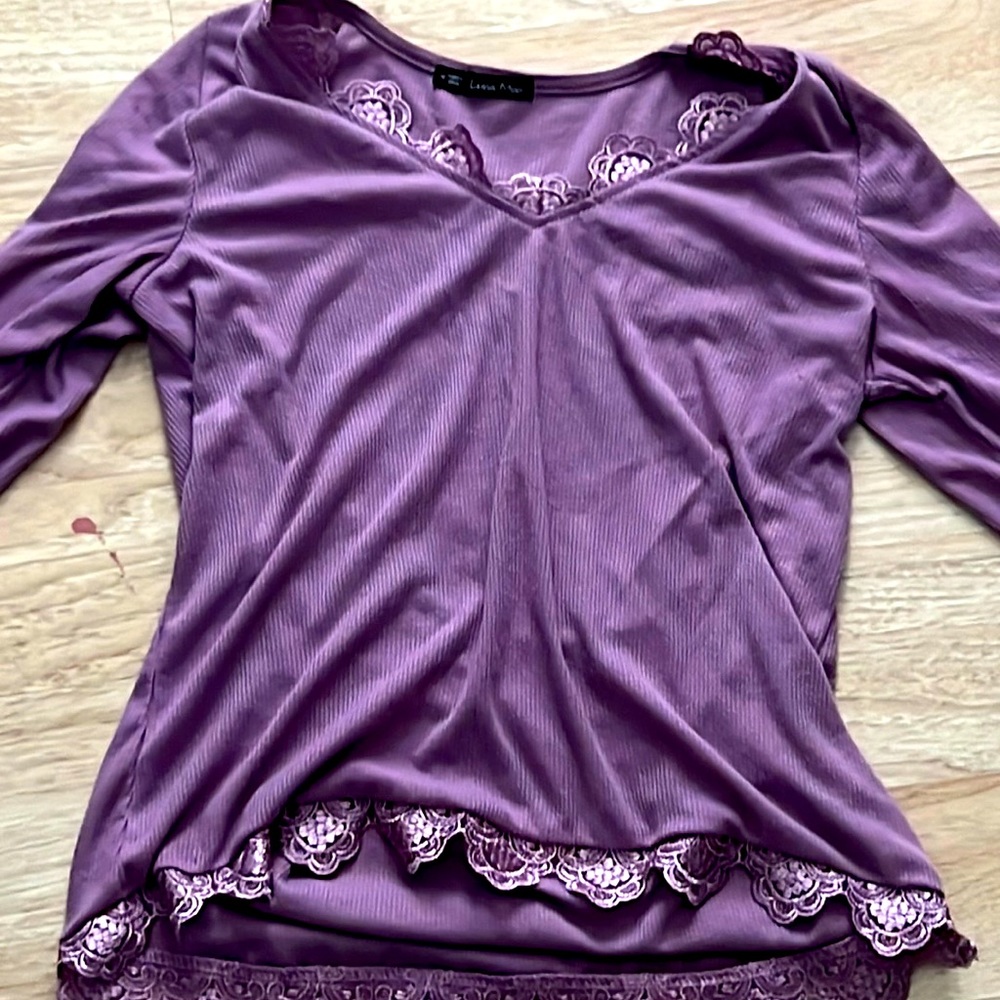 Purple y2k shirt
